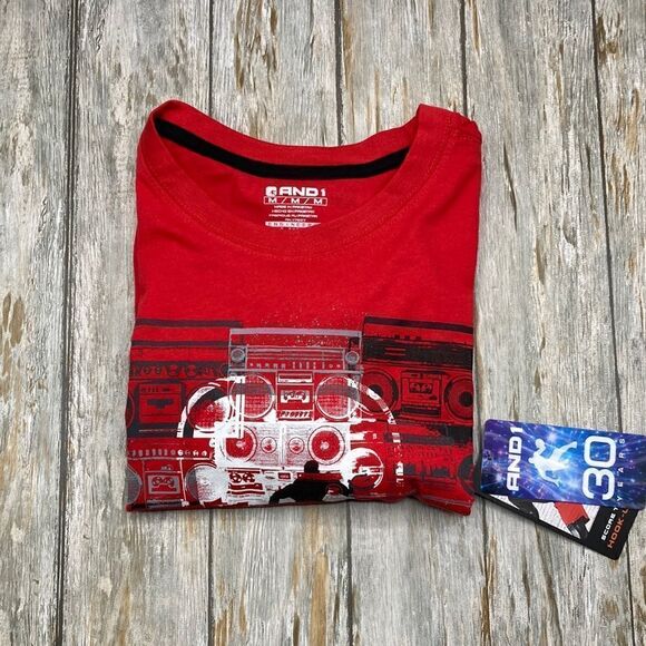 Men’s Basketball Active Sporty T-Shirt Size M - Picture 2 of 5